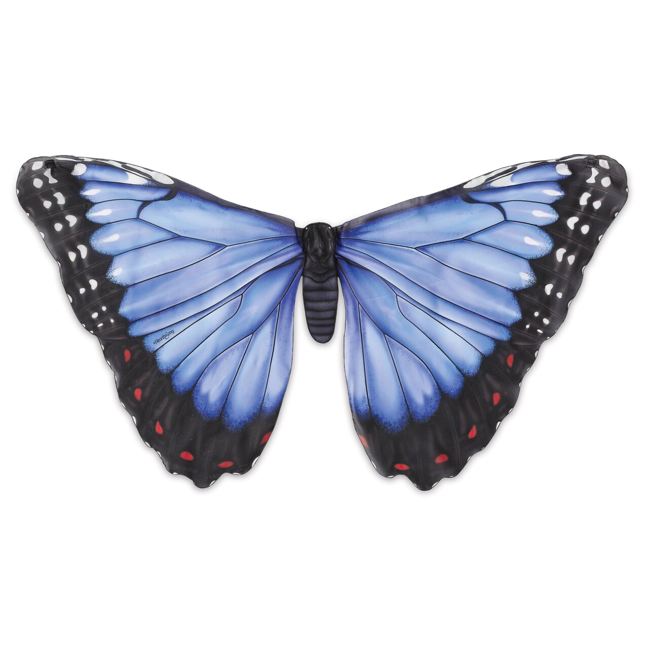Hearthsong Kids Dress Up Butterfly Wings - Blue Morpho